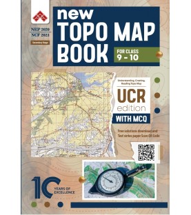 New Topo Map Book for Class 9 & 10 ICSE Board | Akshar Publication